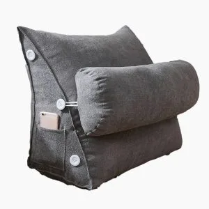 coussin de lecture triangulaire lombaire 1